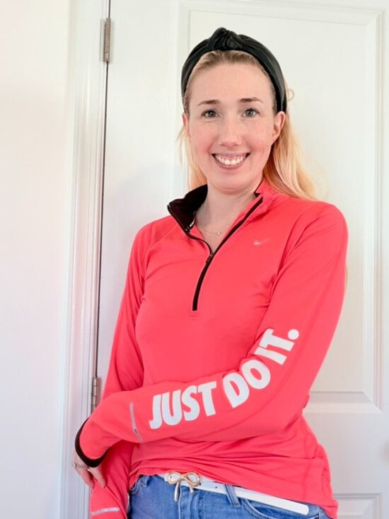 Nike Tops - Nike Dri-FIT Quarter Zip Pullover Gym Girl Running Top S